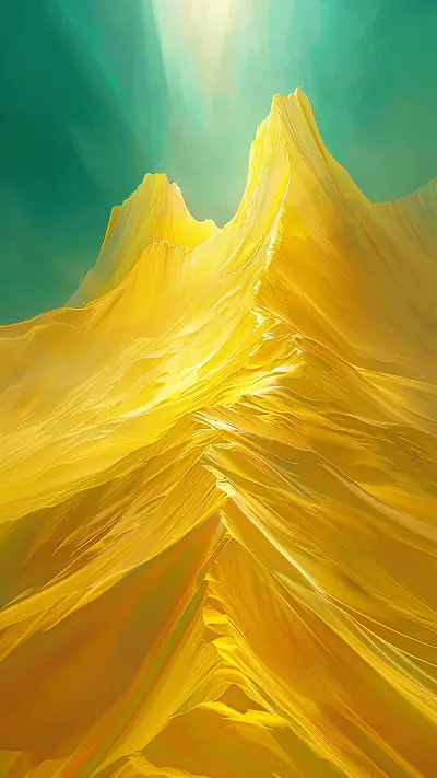 Sahara Erg Peaks, AI-generated desert phone wallpaper